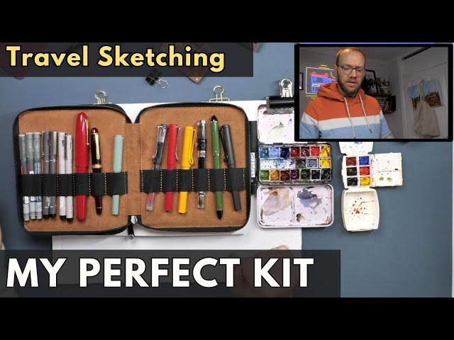 Travel sketching kit - How I selected my perfect supplies!