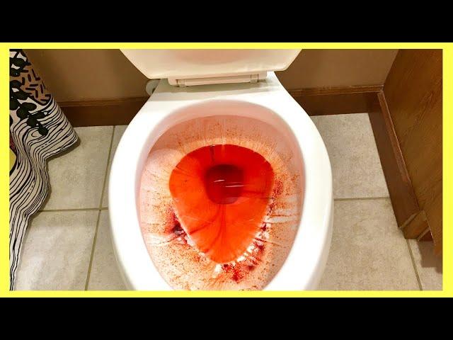 8 Toilet Cleaning Hacks for Lazy People!! | Andrea Jean