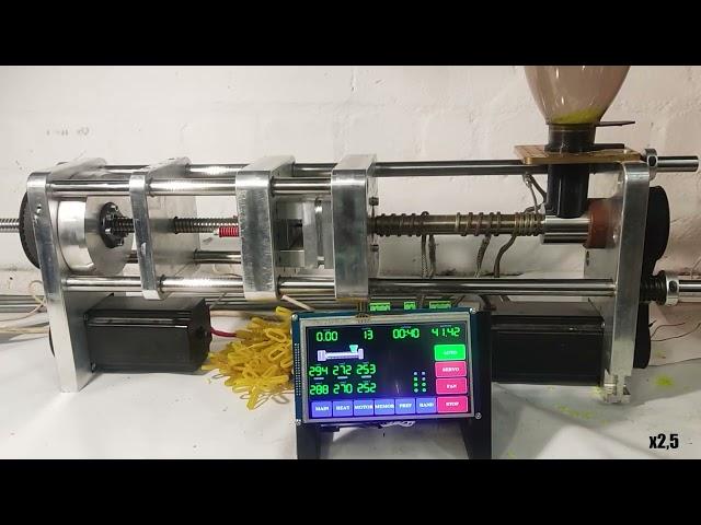 Desktop Mini Injection Molding Machine Controller ( Microplast stepper motors)