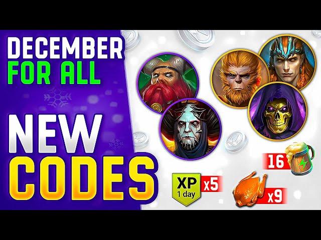 MY EXCLUSIVE Raid Promo Code FOR ALL️Winter Raid Shadow Legends Promo Codes ️ December 2024