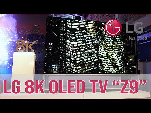 LG OLED 88Z9  - 8K TV auf 88 Zoll und transparenter OLED TV