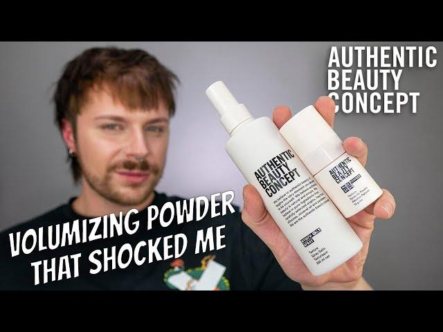 AUTHENTIC BEAUTY CONCEPT | REVIEW | Best Volumizing Hair Powder | Silicone Free Styling Products