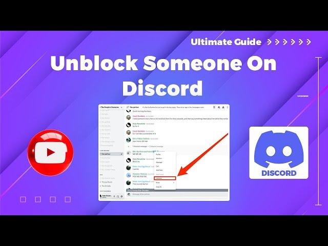 How to unblock someone on discord 2024: Discord Mastery