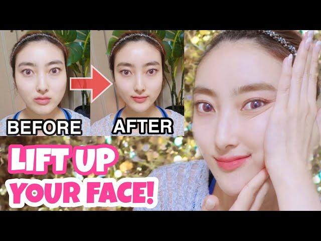 Full Face Lifting Massage For Glowing Skin, Slim Face, Look YoungerYOU MUST TRY!