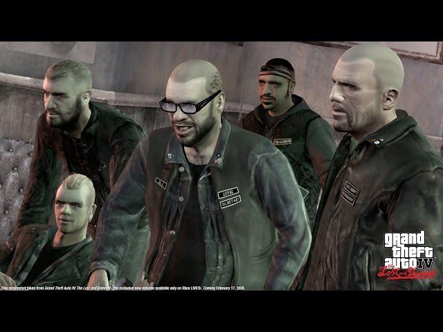 GTA 4 The Lost and Damned all cutscenes HD GAME