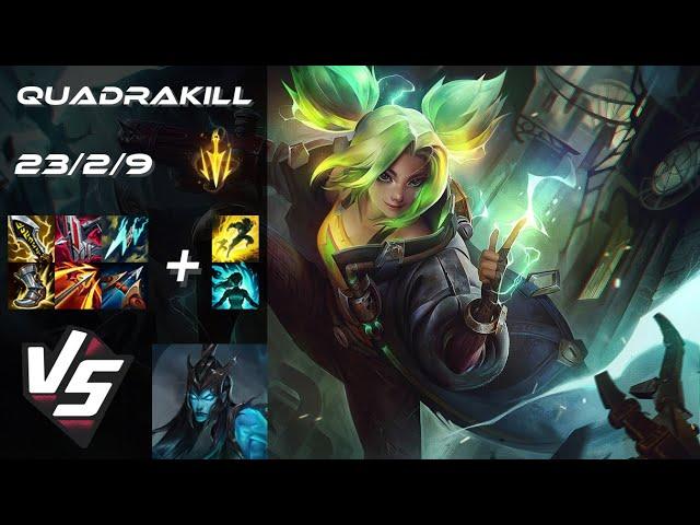 BOTTOM Zeri vs Kalista [QUADRAKILL] - EU Challenger Patch 14.6