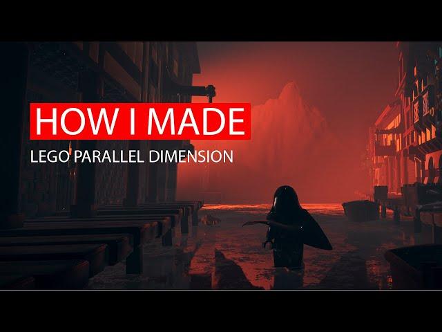 Lego Blender Parallel Dimension Animation (Timelapse)