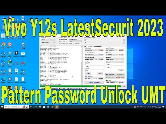 y12s frp by umt mtk Vivo Y12s 2026 Latest Securit 2023 FRP Pattern Password Unlock UMT mtk2 tool