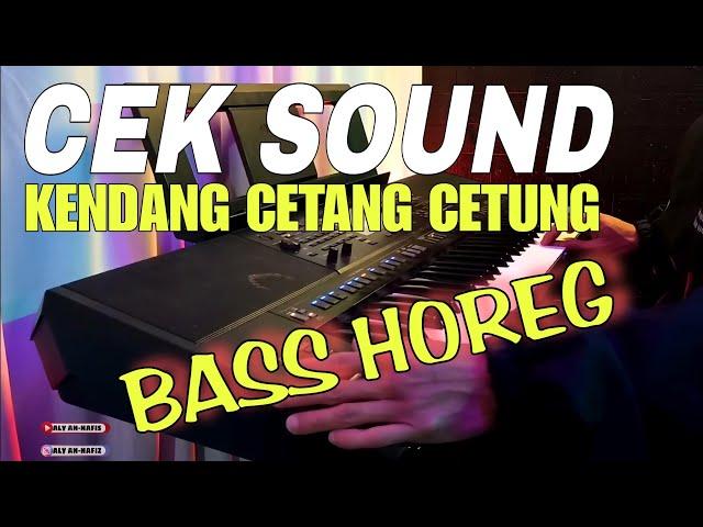 CEK SOUND KENDANG CETANG CETUNG BASS HOREG MIDLE PALING NGERI ( DANGDUT ELECTONE )