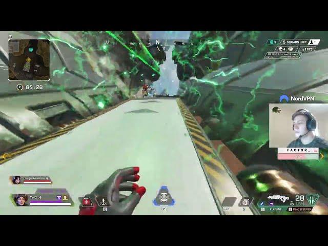 Taxi2g shows GigaChad tap-strafe on the cannon Apex Legends Highlights