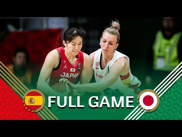 Spain v Japan | Full Basketball Game | FIBA Women's Olympic Qualifying Tournament Hungary 2024