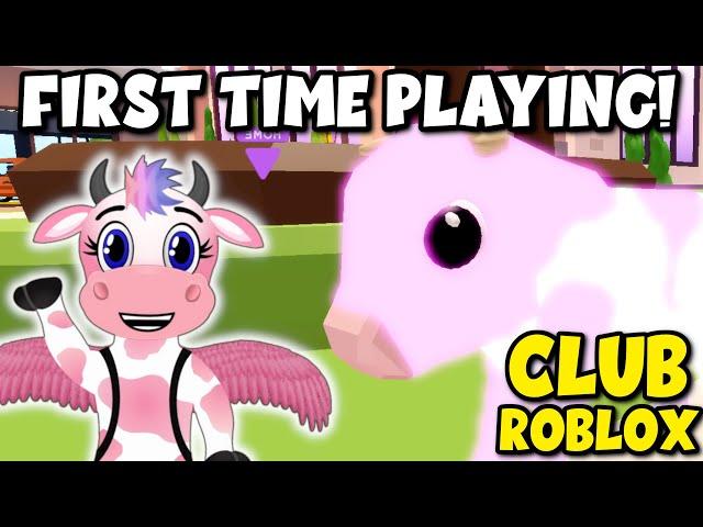 Playing CLUB ROBLOX for the FIRST TIME! 