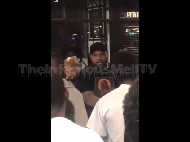 Conrad From Rolling 60 Crip Saves Y.G From Getting Bombarded At Nipsey Store ! (Throwback)