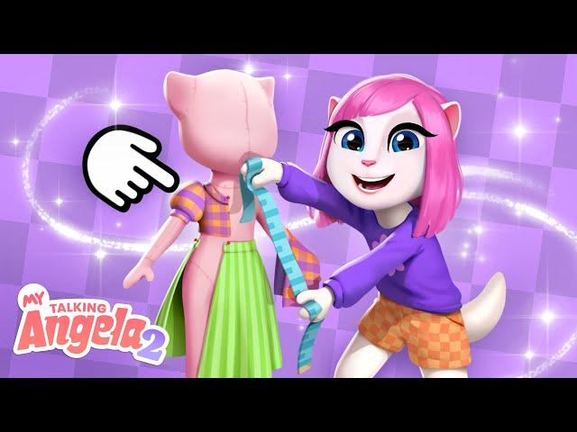 Angela's NEW Fashion Editor Studio  My Talking Angela 2 Update Trailer