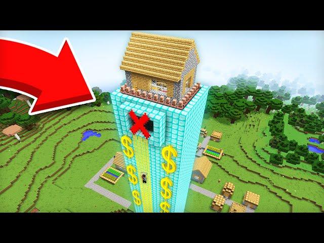 ЖИТЕЛИ НЕ ПУСКАЮТ МЕНЯ В САМЫЙ ДОРОГОЙ НЕБОСКРЁБ В МАЙНКРАФТ | Компот Minecraft