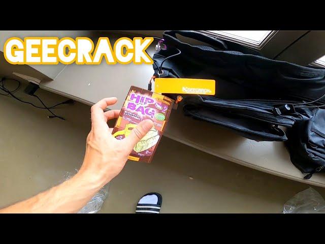 GEECRACK hip and shoulder bag unboxing