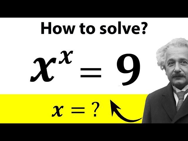 European School Test  - Can you solve this tricky exponential equation?