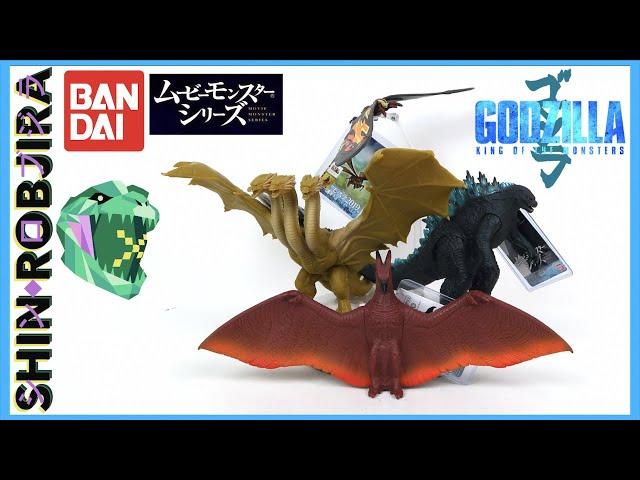 Bandai Movie Monster Series: Godzilla King of The Monsters Figures | Full Set Review