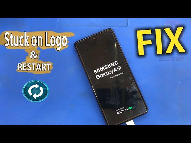 Samsung A51 (A515F) Stuck on logo/Auto restart solution FIX FULL GUIDE