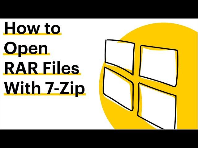 How to Open RAR Files with 7 Zip