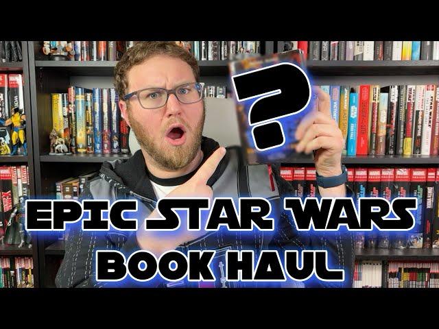 Epic Star Wars Book Haul With Super Rare SFBC Hardcovers & Marvel Omnibus 