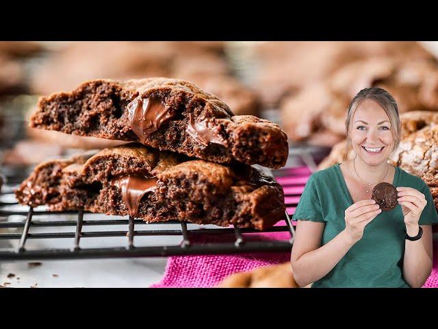 Not Your Average Chocolate Cookies (Extra Chocolatey & Gooey)