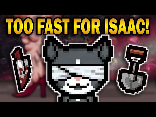 Cat Got Your Tongue Challenge At World Record Speeds! - The Binding of Isaac: Repentance