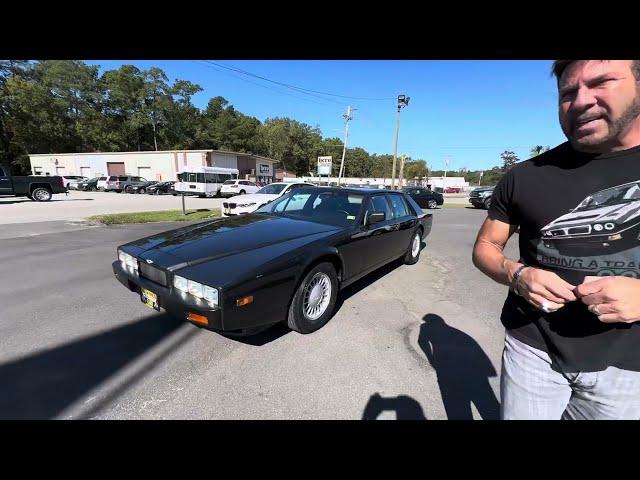 1989 Aston Martin Lagonda Driving Video! Let’s see how it feels to drive what a billionaire drives!