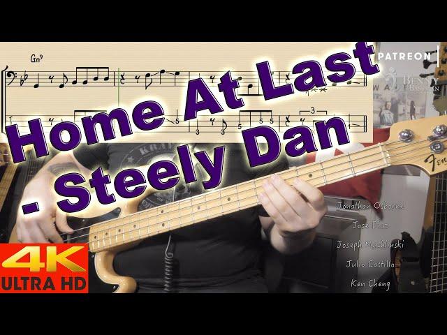 Steely Dan - Home At Last [BASS COVER] - with notation and tabs