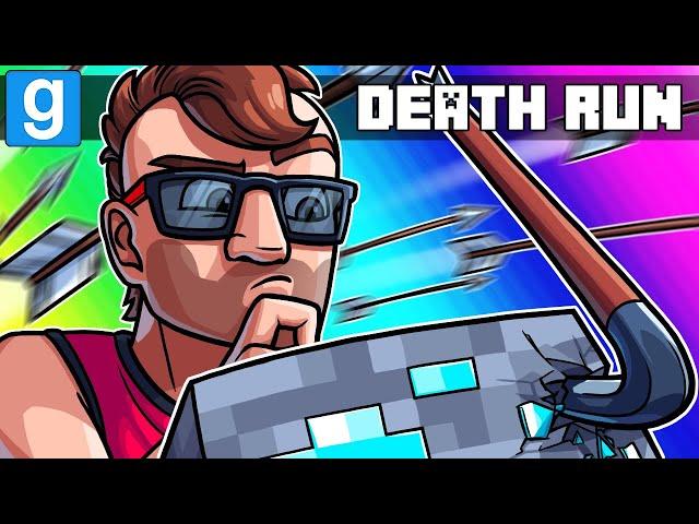 Gmod Death Run Funny Moments - Beating M Rated Minecraft! (Garry's Mod)