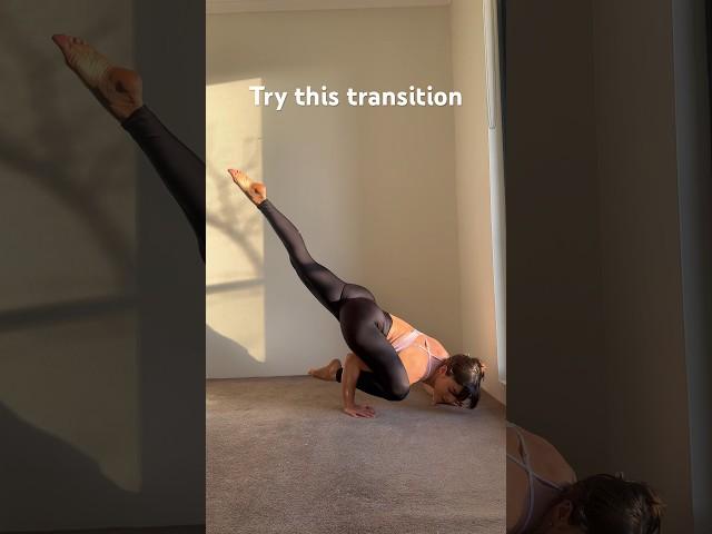 Yoga challenge #yoga #armbalance #advancedyoga #mobilitychallenge #calisthenics #yogainspiration