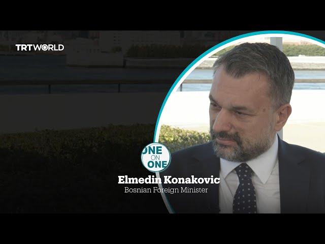 One on One Bosnian Foreign Minister Elmedin Konakovic