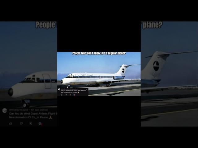 West Coast Airlines Flight 956 @MikeGame2009 #airlinehistory #aircrafthistory #airline #planecrash