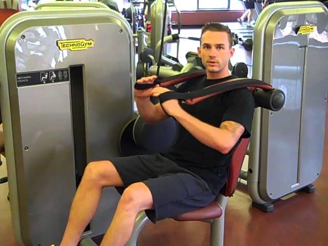 TechnoGym Abdominal Crunch