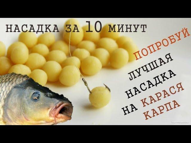 Насадки на карася карпа своими руками.Мини бойлы,пуф,плавающее тесто..