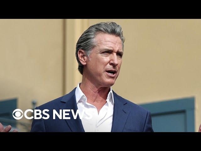 California Gov. Gavin Newsom preparing to "Trump-proof" his state