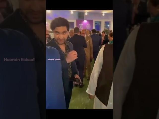 ahad raza mir spotted at a birthday party