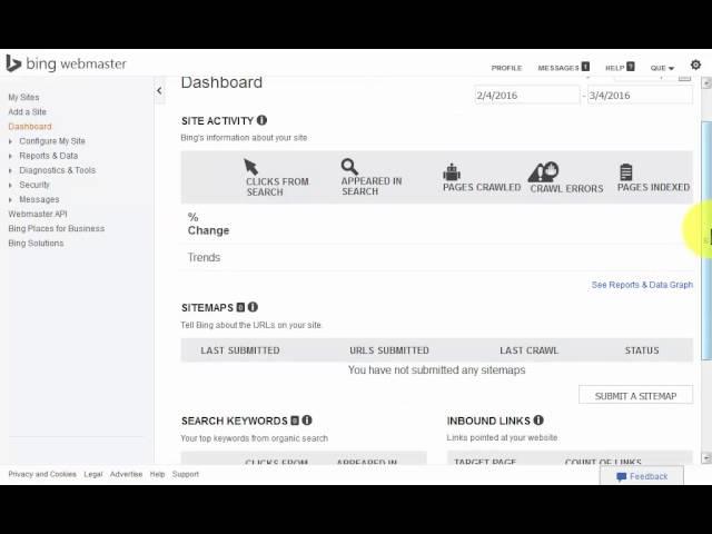 How To Add A Wordpress Website To Bing Webmaster Tools