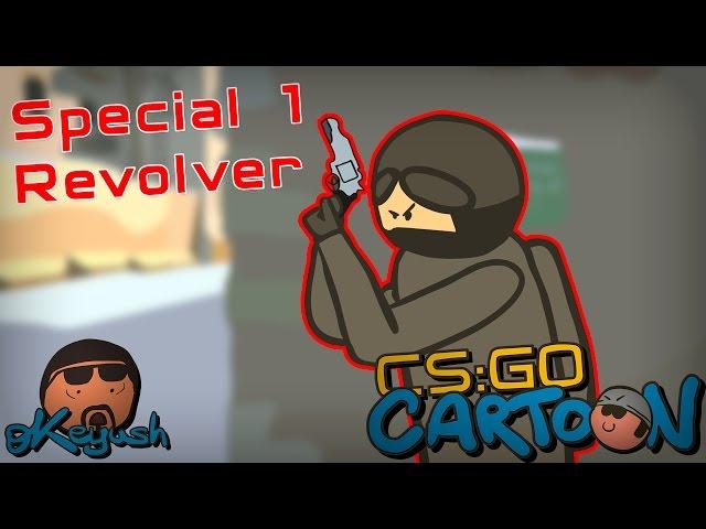 CS:GO Cartoon.  Special 1 Revolver