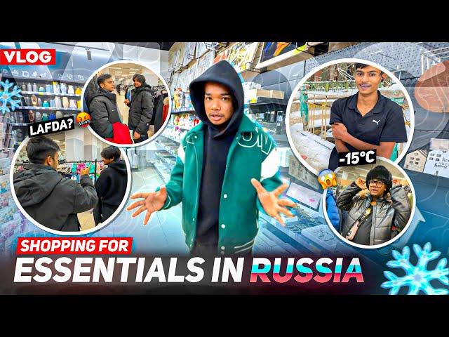 Shopping For Essentials in Russia  || MBBS DIARIES - 6