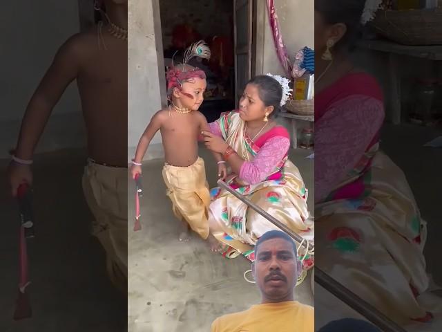 Krishna Ne Matka Tor Diya #funny #viral #shorts#Santoshvlog134 #comedy