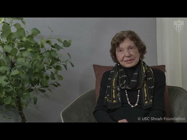 Holocaust Survivor | Sonia Brody | USC Shoah Foundation