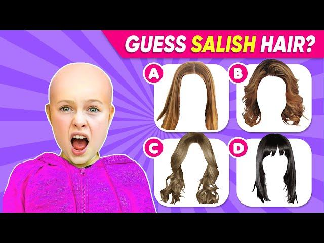 Salish Matter Quiz Challenge | Guess Youtuber Song #salishmatter #nalish #guess 