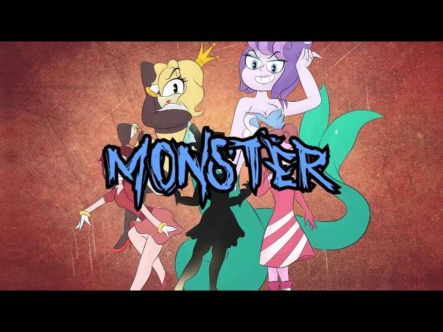 Monster || Meme~Cuphead Girls