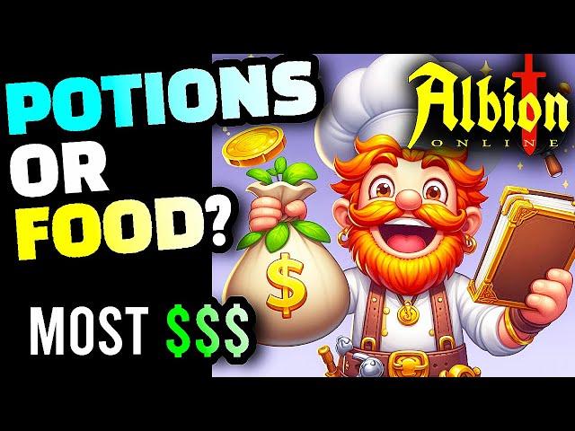 UNLOCK MASSIVE PROFITS! Alchemy vs Chef: The Albion Online SILVER MAKER Guide!