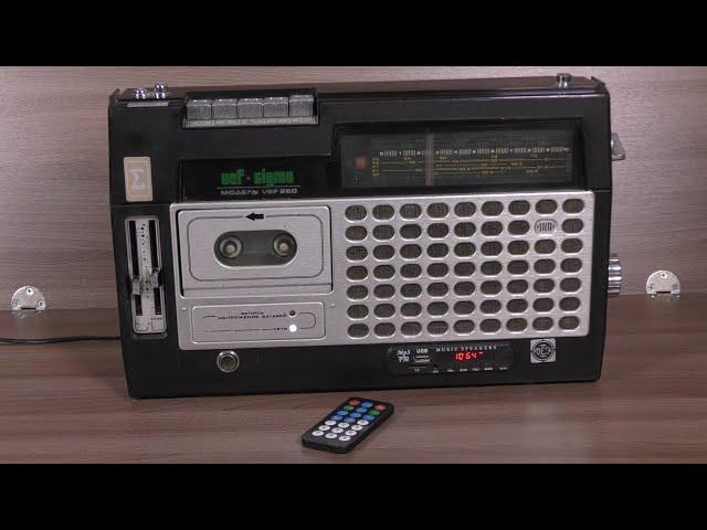 Как в ВЭФ 260 (VEF 260 Sigma) добавить FM-диапазон.