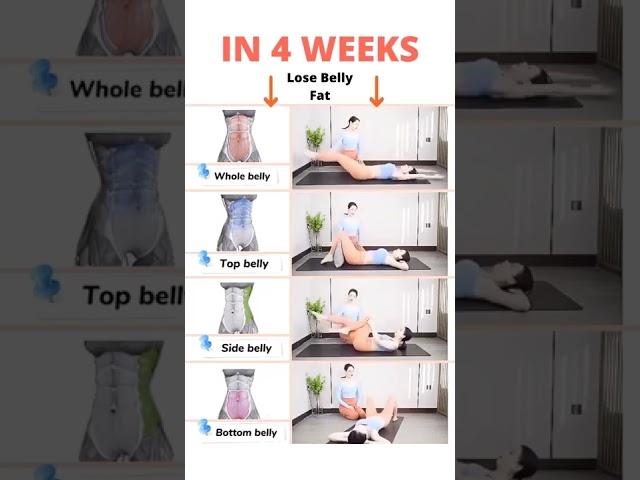 30 minutes Before Bed  EASY EXERCISE TO LOSE BELLY FAT FAST IN 4 WEEKS #weightloss #thinbody