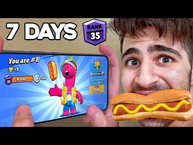 Eating Hot Dogs Until Rank 35 Doug
