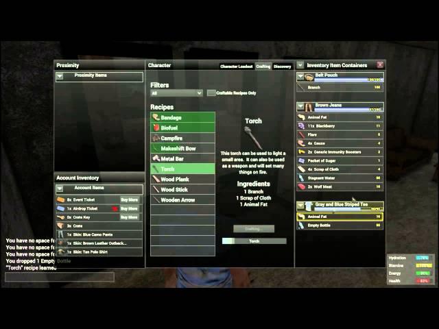 H1Z1 Crafting: Torch
