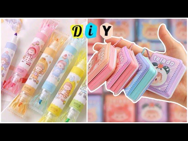 How to make Cute stationery | DIY cute Stationery | Handmade Stationery | School stationery craft